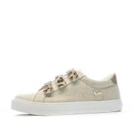 Baskets Doré Femme Kaporal Thesee pas cher