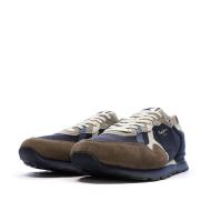 Baskets Marron/Beige Homme Pepe jeans Brit Prints vue 6