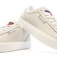 Baskets Grises Femme Tommy Hilfiger Cupsole vue 7