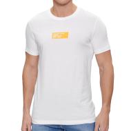 T-shirt Blanc Homme Calvin Klein Jeans Center pas cher