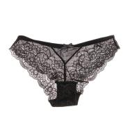 Tanga Noir Femme Les Petites Bombes Natural pas cher