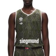 Bayern Munich Maillot Basketball Kaki Homme Adidas BSTN pas cher