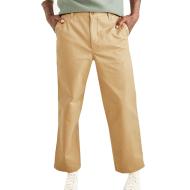 Pantalon Large Marron Homme Dockers Cropped pas cher