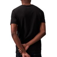 T-Shirt Noir/Rouge Homme Calvin Klein JeansCore Institutional vue 2
