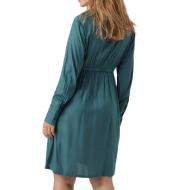 Robe Bleu Femme Mamalicious Mercur vue 2