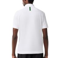 Polo Blanc Homme Lacoste PH8361 vue 2