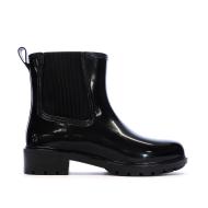 Bottes de Pluie Noir Femme Tommy Hilfiger Flag Hardware Rainbow vue 2