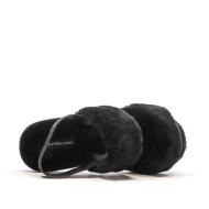 Claquettes Noires Femme Calvin Klein Jeans Home vue 6