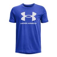 T-shirt Bleu Roi Garçon Under Armour Sportstyle Logo pas cher
