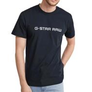 T-shirt Marine Foncé Homme G-Star Raw GD25950