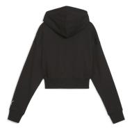 Sweat à Capuche Noir Femme Puma Team For vue 2