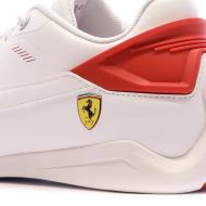 Baskets Blanche Homme Puma Ferrari Drift Delta vue 7