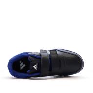 Baskets Noires/Bleu Garçon Adidas Tensaur IE4232 vue 4