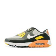 Baskets Grises/Orange Homme Nike Air Max 90 G pas cher