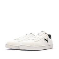 Baskets Blanches/Noires Garçon Puma Cat vue 6