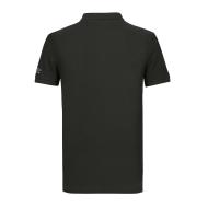 Polo Noir Homme Umbro Net vue 2