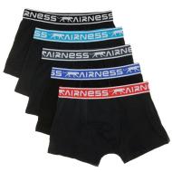 Lot de 5 Boxers Noirs Garçon Airness pas cher