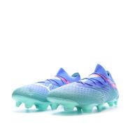 Chaussures de Foot Bleues Homme Puma Future 7 Ultimate FG/AG vue 6