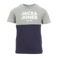 T-shirt Vert/Marine Garçon Jack & Jones Miller