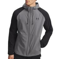 Veste de Pluie Gris/Noir Homme Under Armour Ua Stretch