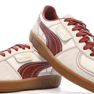 BasketsBeige/Bordeaux Homme Puma Palermo vue 7
