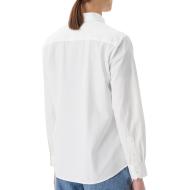Chemise Rayure Blanche Femme Tommy Hilfiger Pinstripe vue 2