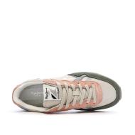 Baskets Beige/Rose Femme Pepe jeans Brit Mixt vue 4