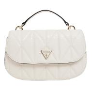 Sac à Bandoulière Blanc Femme Guess Aldina pas cher