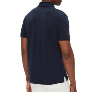 Polo Marine Homme Calvin Klein Jeans Ss Monogram Pique vue 2