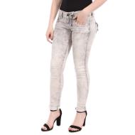 Jean Skinny Gris délavé Femme G-Star pas cher