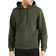 Sweat à Capuche Kaki Homme Guess Roy