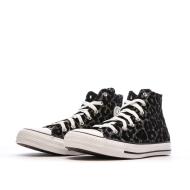 Baskets Noires Léopard Femme Converse Chuck Taylor All Star vue 6