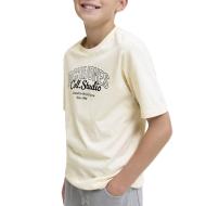 T-Shirt Beige Garçon Jack & Jones Koto