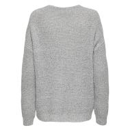 Pull Gris Femme JDY Megan vue 2
