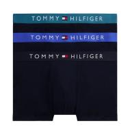 x3 Boxers Marine Homme Tommy Hilfiger TrunkY pas cher
