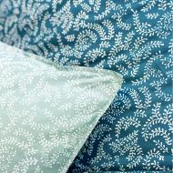 Parure de Lit Vert/Bleu 220x240cm Today Coton 57 Fils Sunshine vue 3