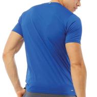 T-Shirt Bleu Homme New Balance MT51801 vue 2