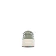 Zapatos náuticos verdes para mujer TBS de lona de algodón color arcilla ver 3