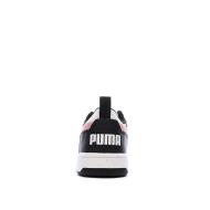 Baskets Blanc/Rose Femme Puma Rebound V6 Low vue 3