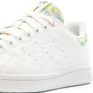 Baskets Blanches/fleurs Femme Adidas Disney Stan Smith vue 7
