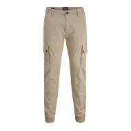 Pantalon Cargo Beige Homme Jack & Jones Warner 12167596