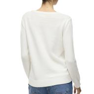 Pull Blanc Femme Vila Viril vue 2