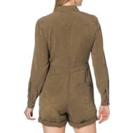 Combishort Kaki Femme Superdry Playsuit vue 2