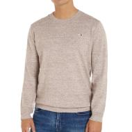 Pull Marron Clair Homme Tommy Hilfiger Grindle pas cher