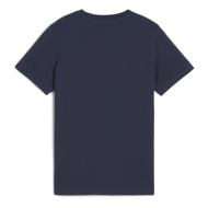 T-shirt Marine Garçon Puma Ess+ Logo vue 2