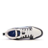 Baskets Noir/Blanche/Bleu Fille Puma Rebound vue 4