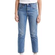 Jean Cropped Bleu Femme Levi's 501 36200 pas cher