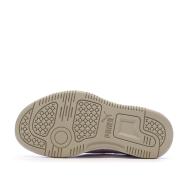 Baskets Blanches/Rose/Beige Fille Puma Rebound vue 5