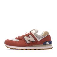 Baskets Rose/Gris Homme New Balance 574 pas cher