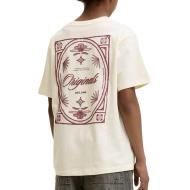T-Shirt Beige Garçon Jack & Jones Graphic vue 2